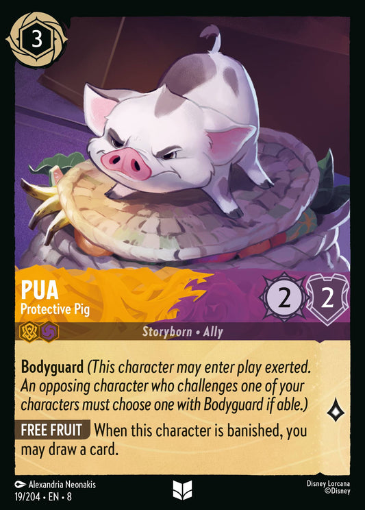 Pua - Protective Pig - Uncommon Lorcana Card