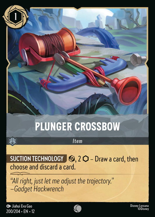 Plunger Crossbow - Common Lorcana Card