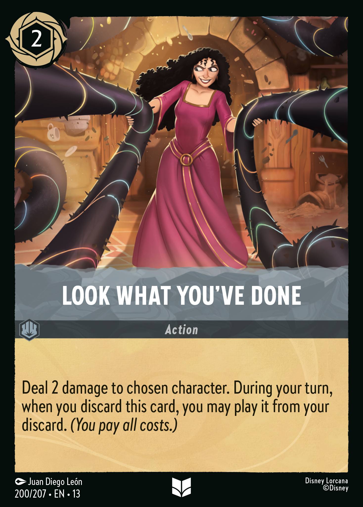 Look What You've Done - Uncommon Lorcana Card
