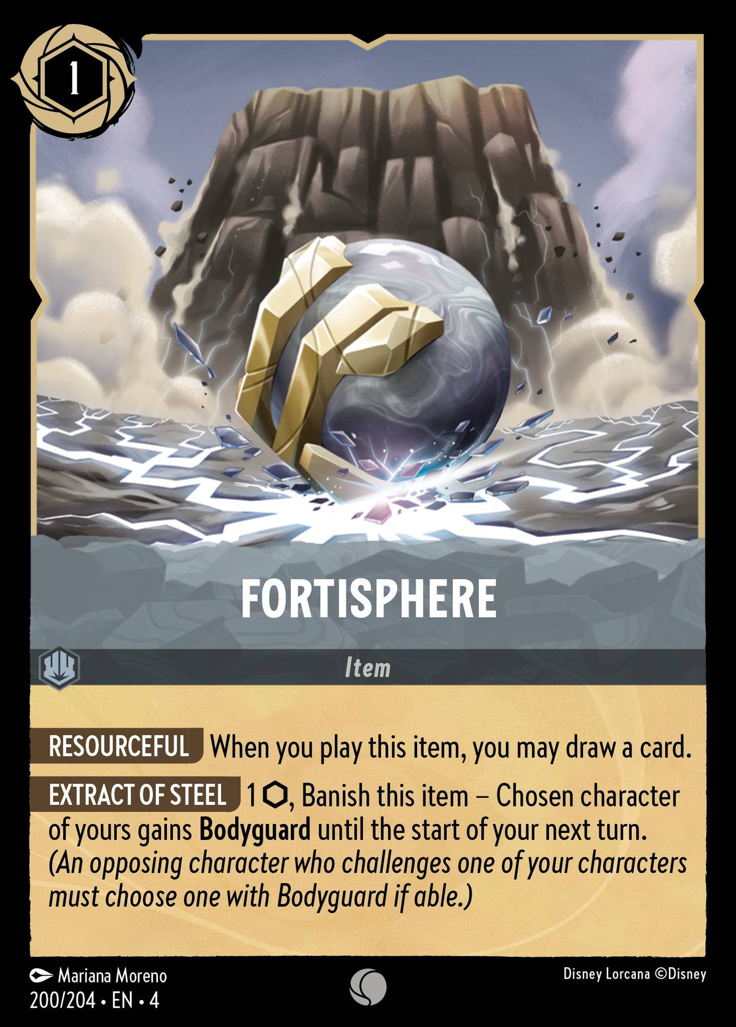 Fortisphere - Common Lorcana Card