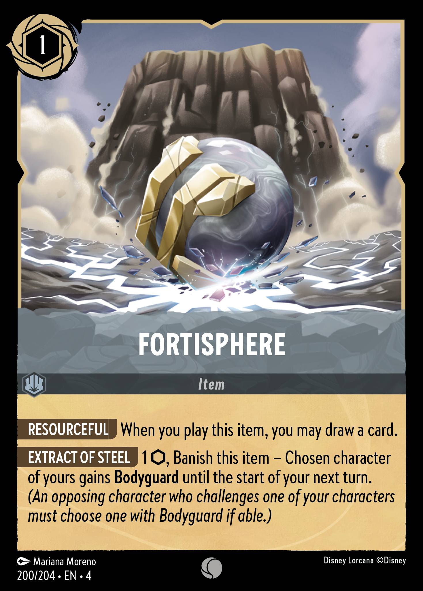 Fortisphere - Common Lorcana Card