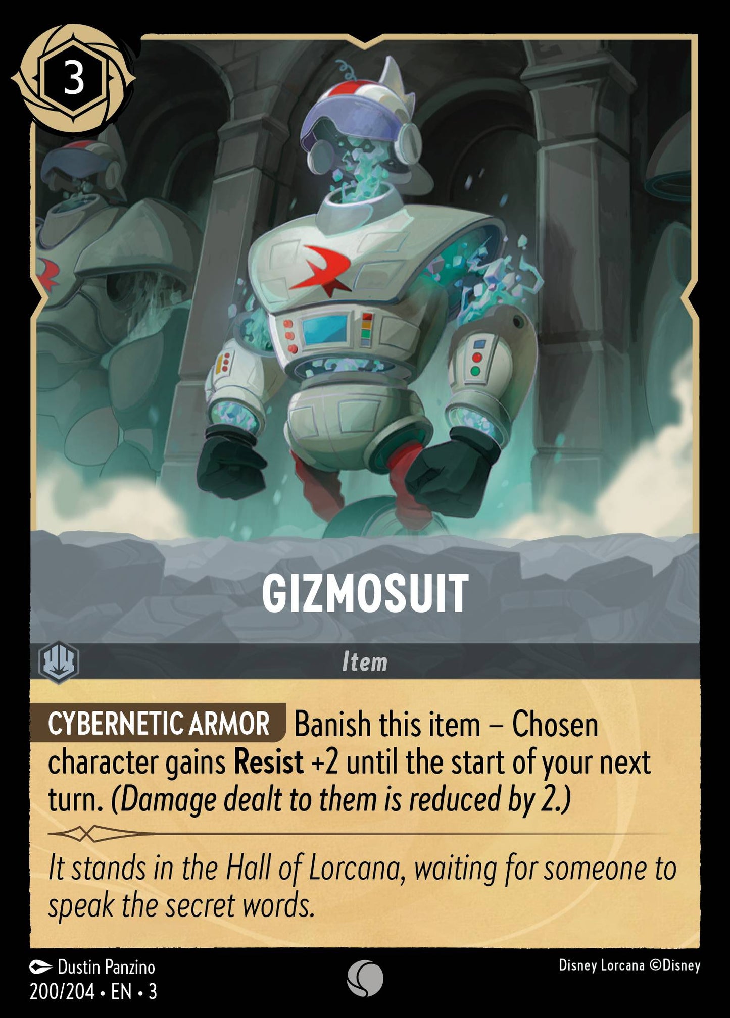 Gizmosuit - Common Lorcana Card