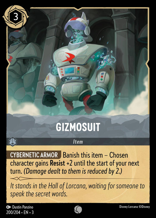 Gizmosuit - Common Lorcana Card