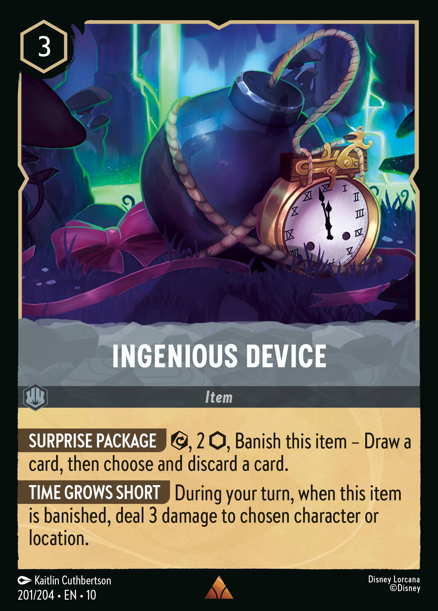 Ingenious Device - Rare Lorcana Card