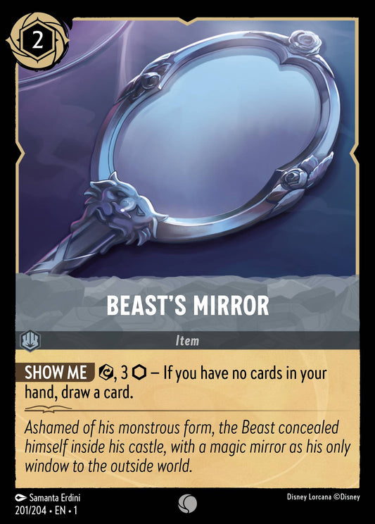 Beast's Mirror - Common Lorcana Card