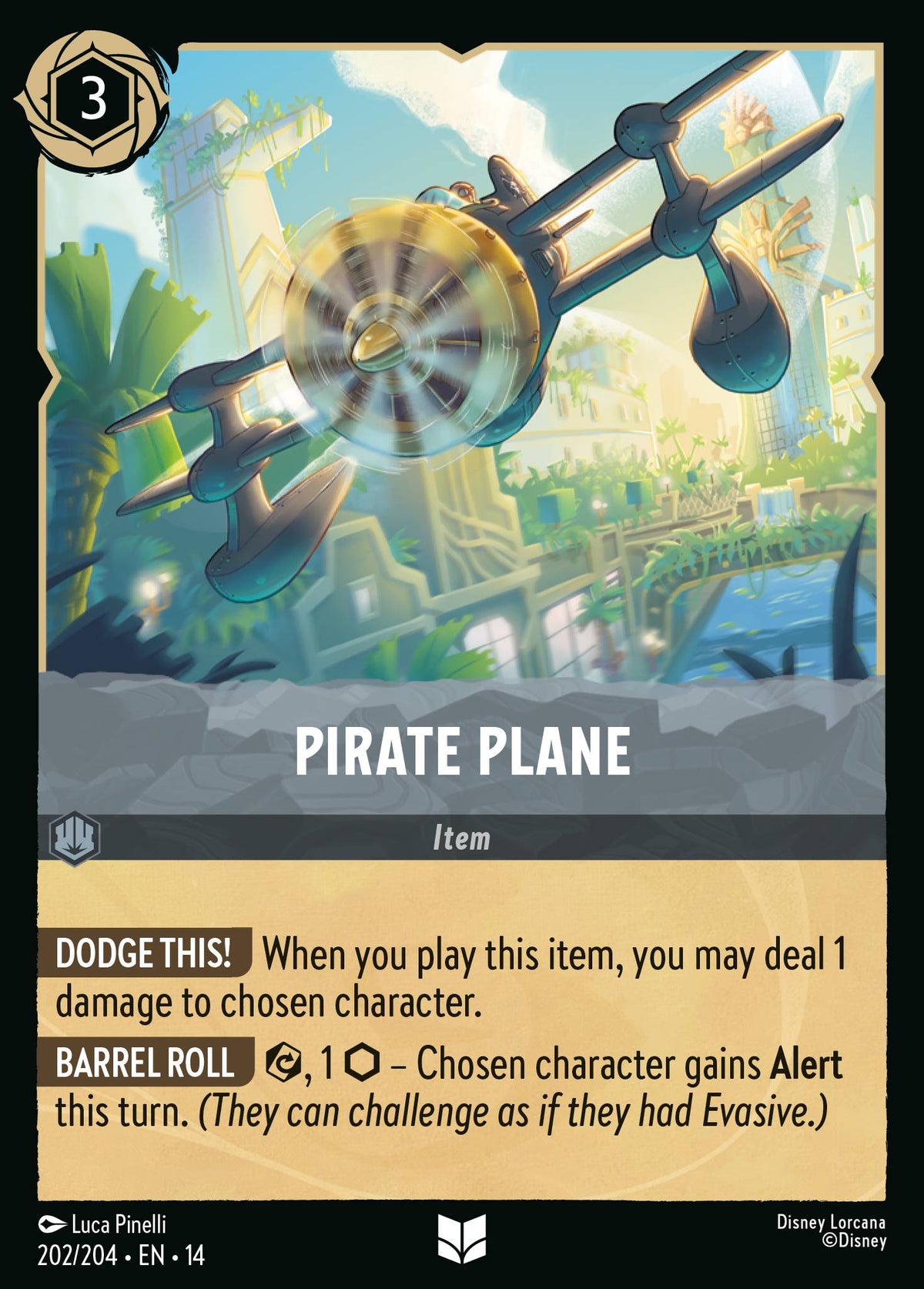 Pirate Plane - Uncommon Lorcana Card