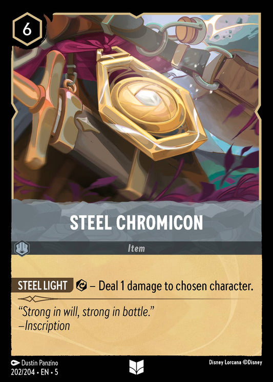 Steel Chromicon - Uncommon Lorcana Card