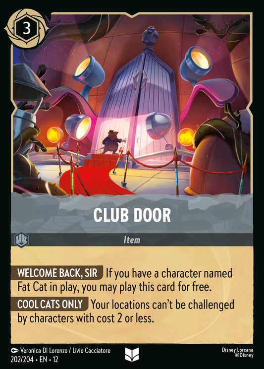Club Door - Uncommon Lorcana Card