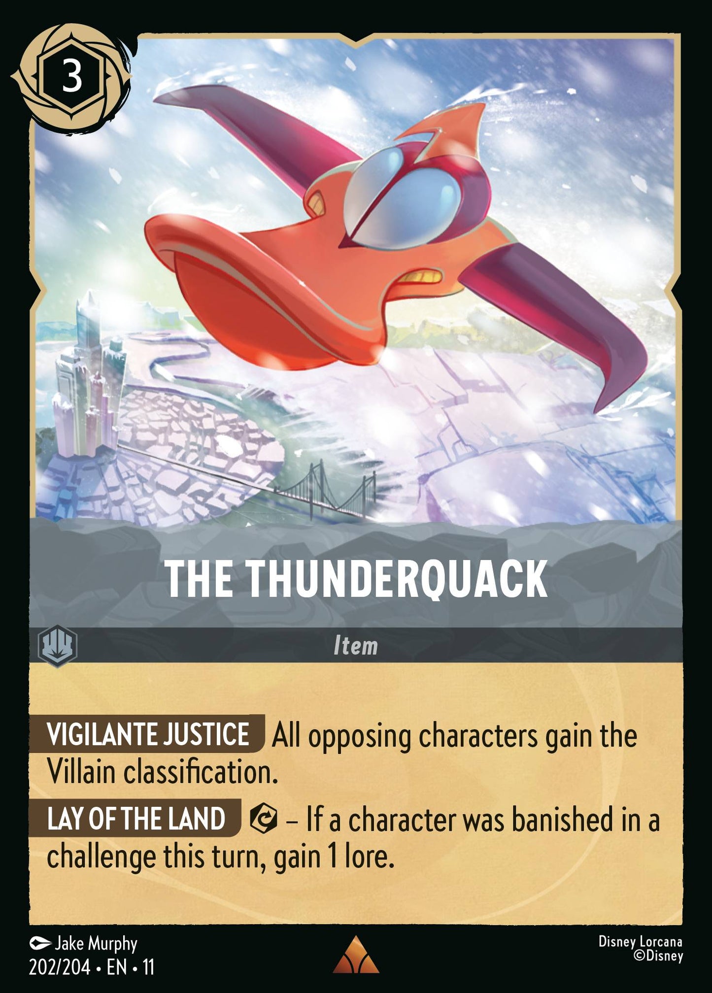 The Thunderquack - Rare Lorcana Card