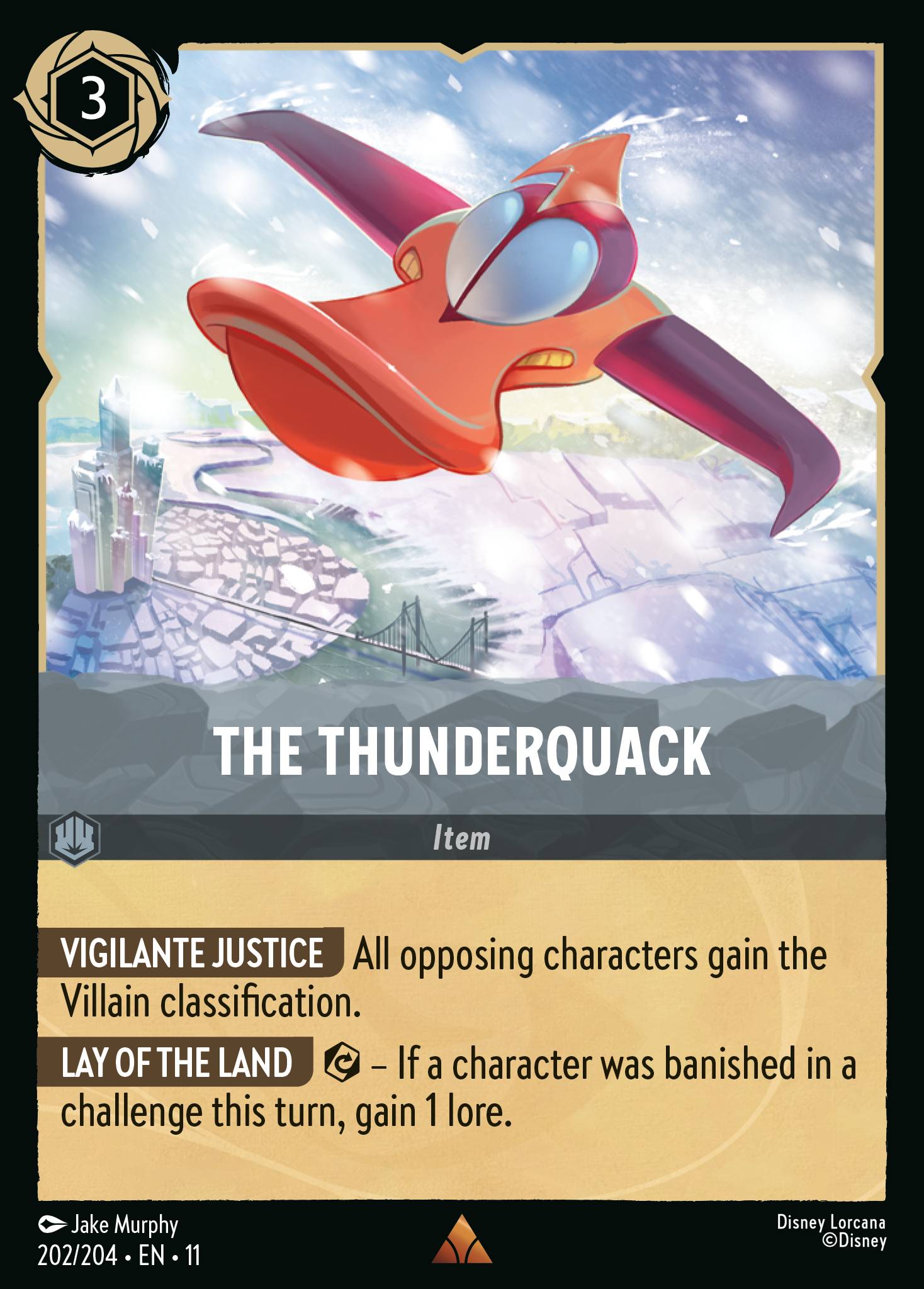 The Thunderquack - Rare Lorcana Card