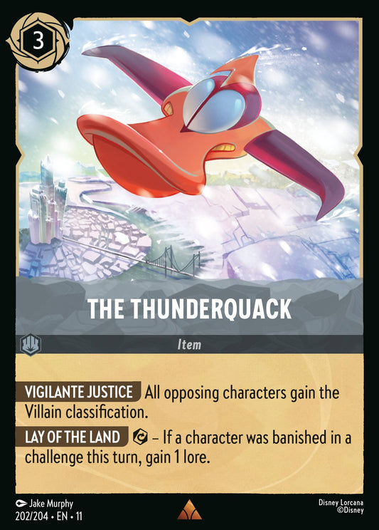 The Thunderquack - Rare Lorcana Card