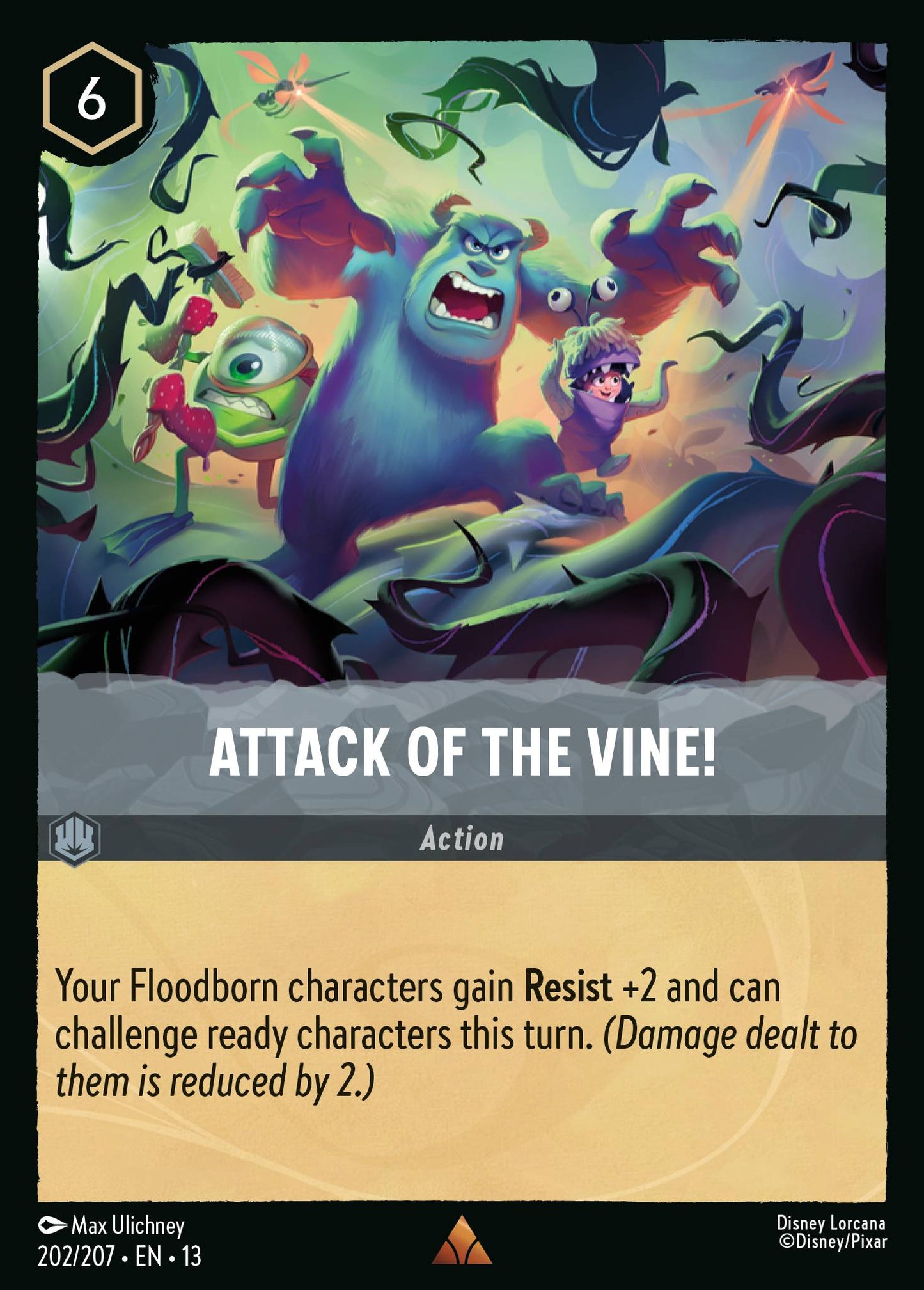 Attack of the Vine! - Rare Lorcana Card