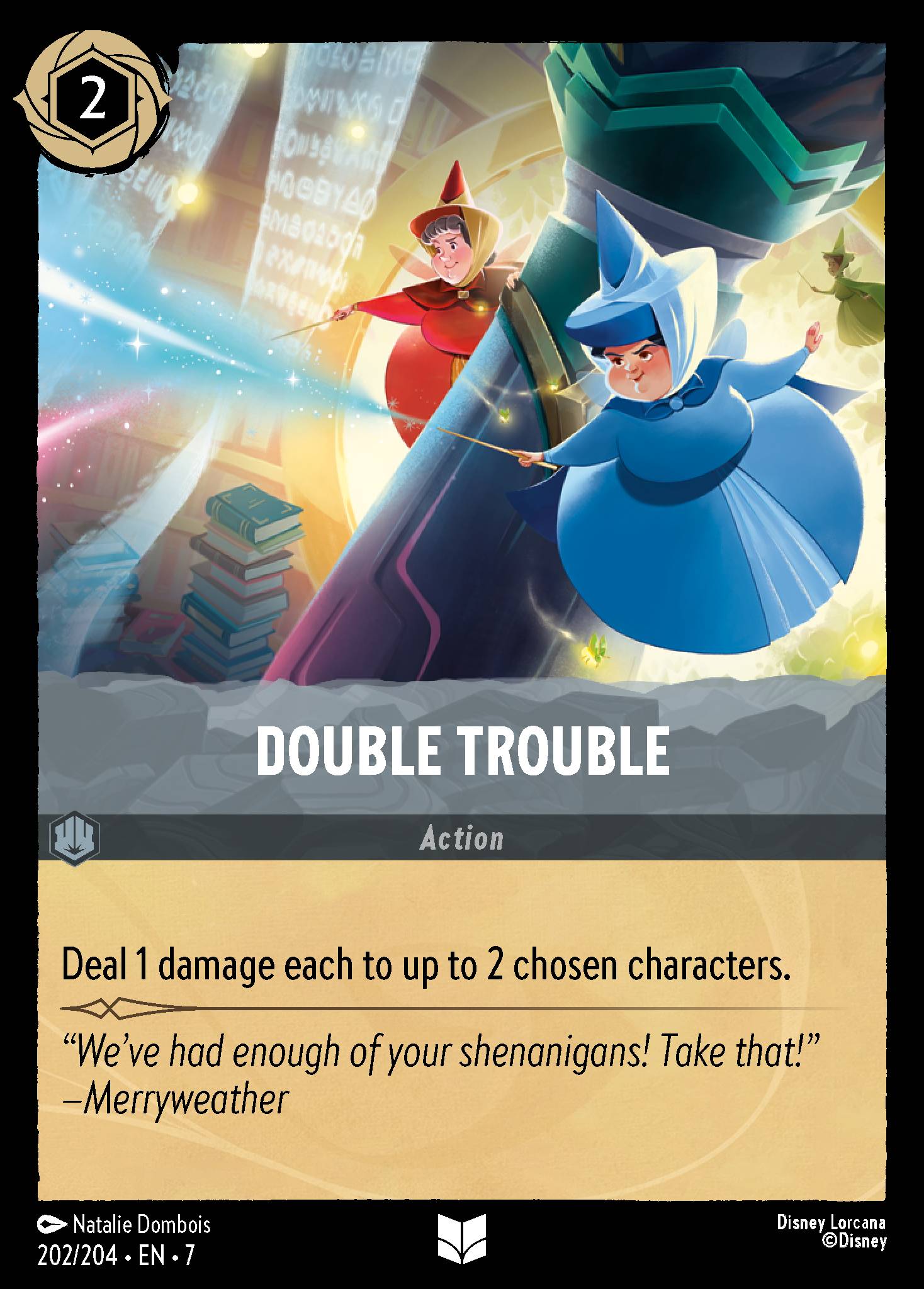 Double Trouble - Uncommon Lorcana Card