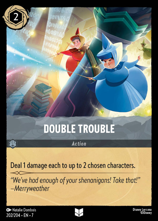 Double Trouble - Uncommon Lorcana Card