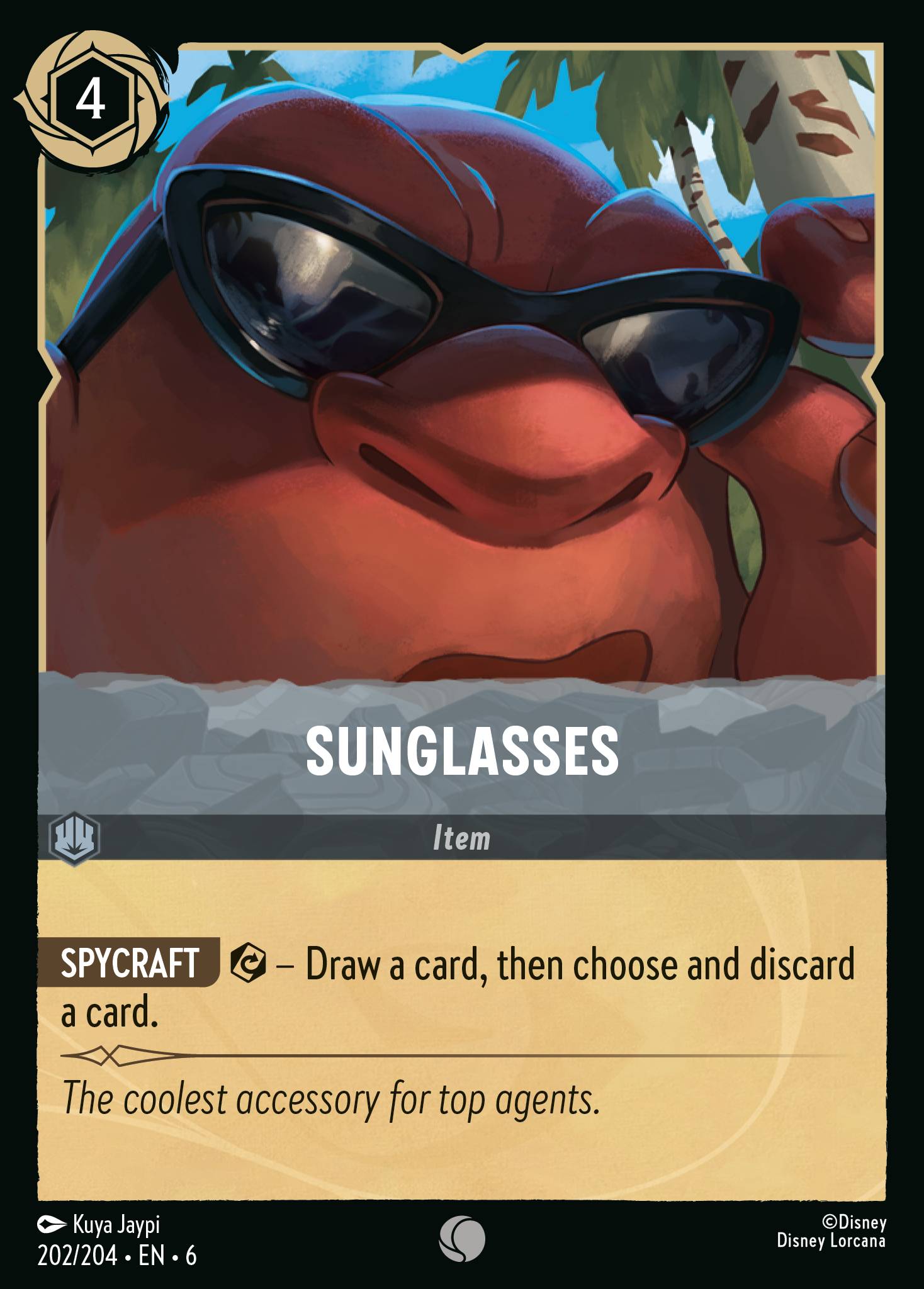Sunglasses - Common Lorcana Card