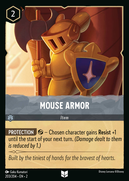Mouse Armor - Uncommon Lorcana Card