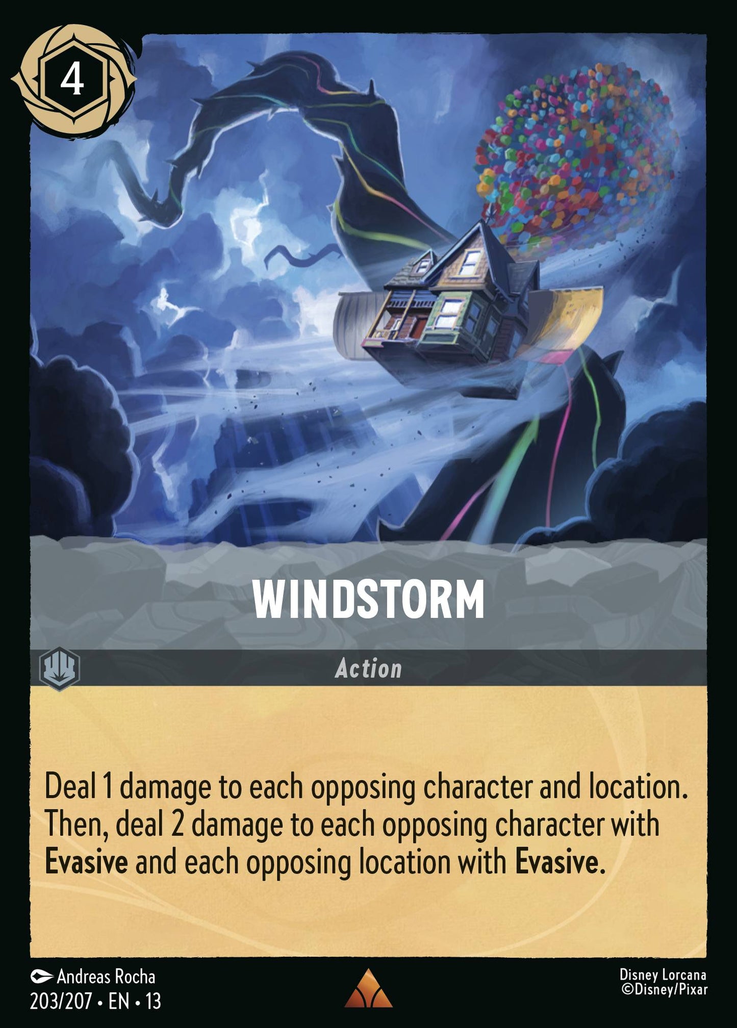Windstorm - Rare Lorcana Card