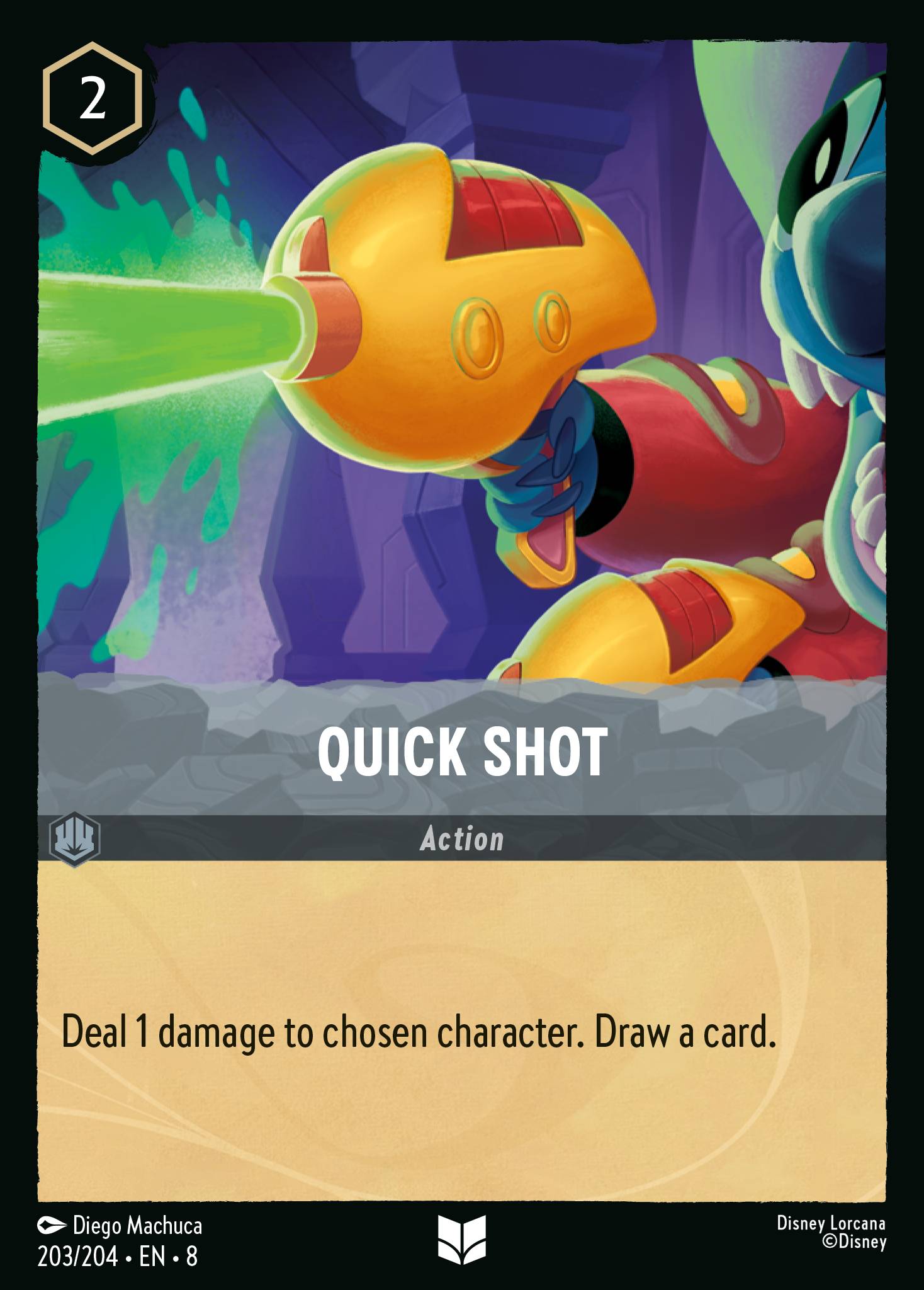 Quick Shot - Uncommon Lorcana Card