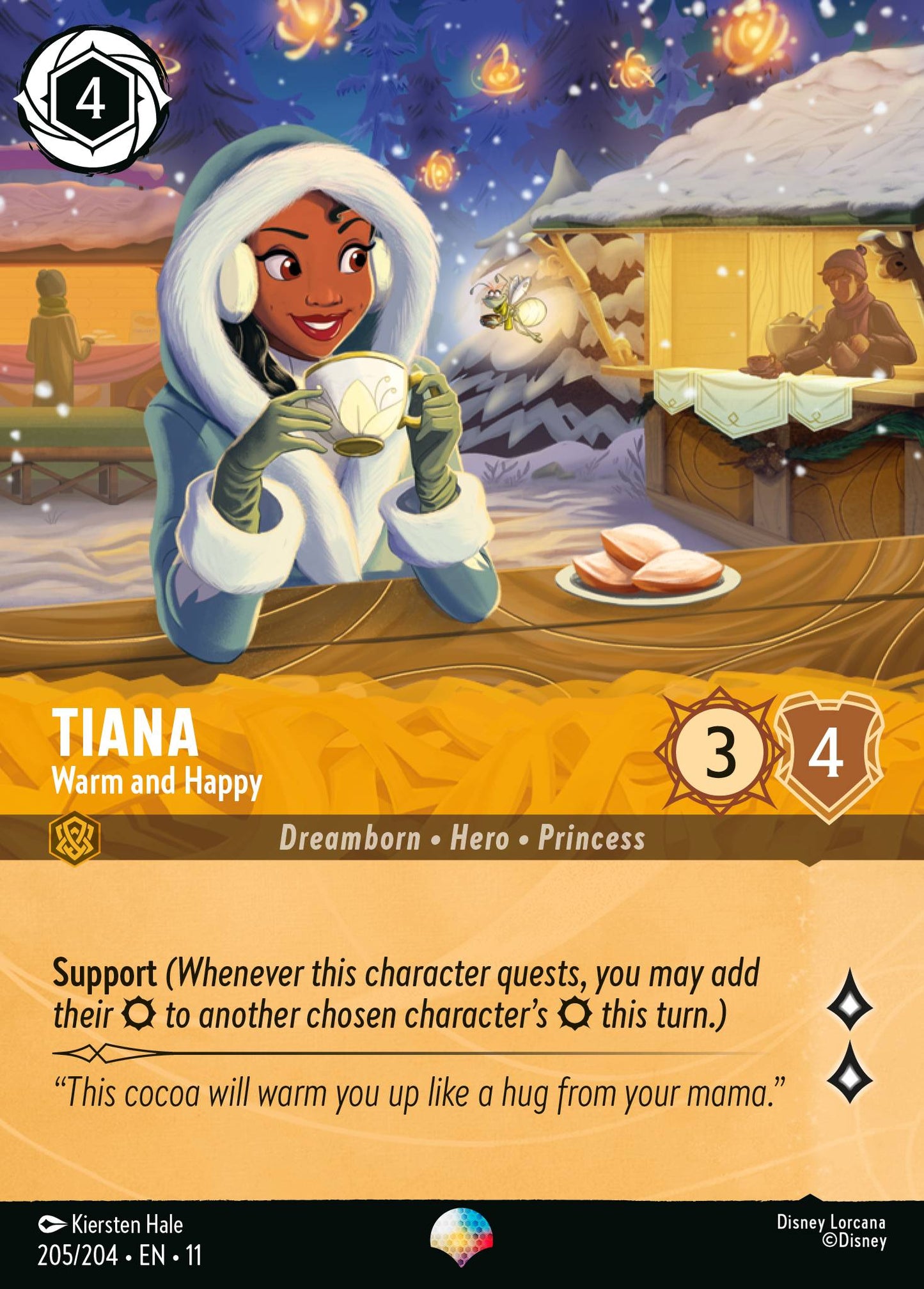 Tiana - Warm and Happy - Winterspell - Epic