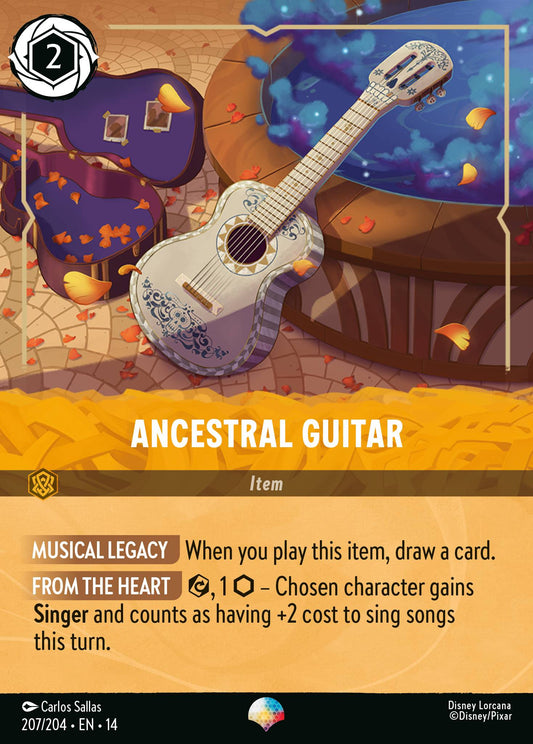 Ancestral Guitar (Epic) - Disney Lorcana