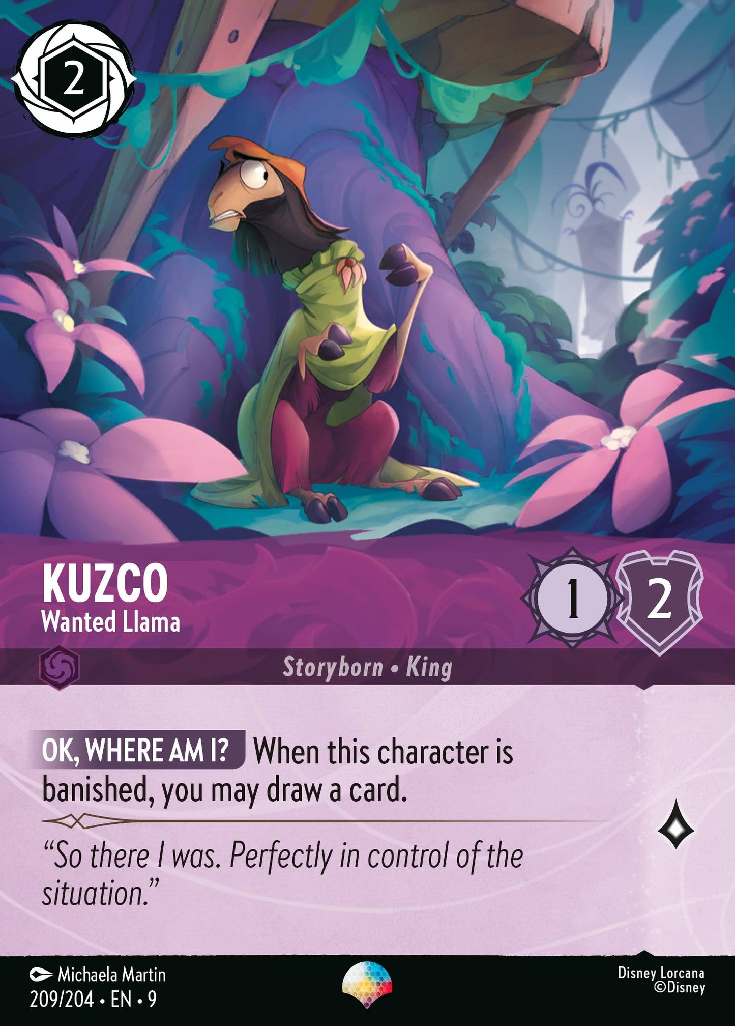 Kuzco - Wanted Llama - Fabled - Epic