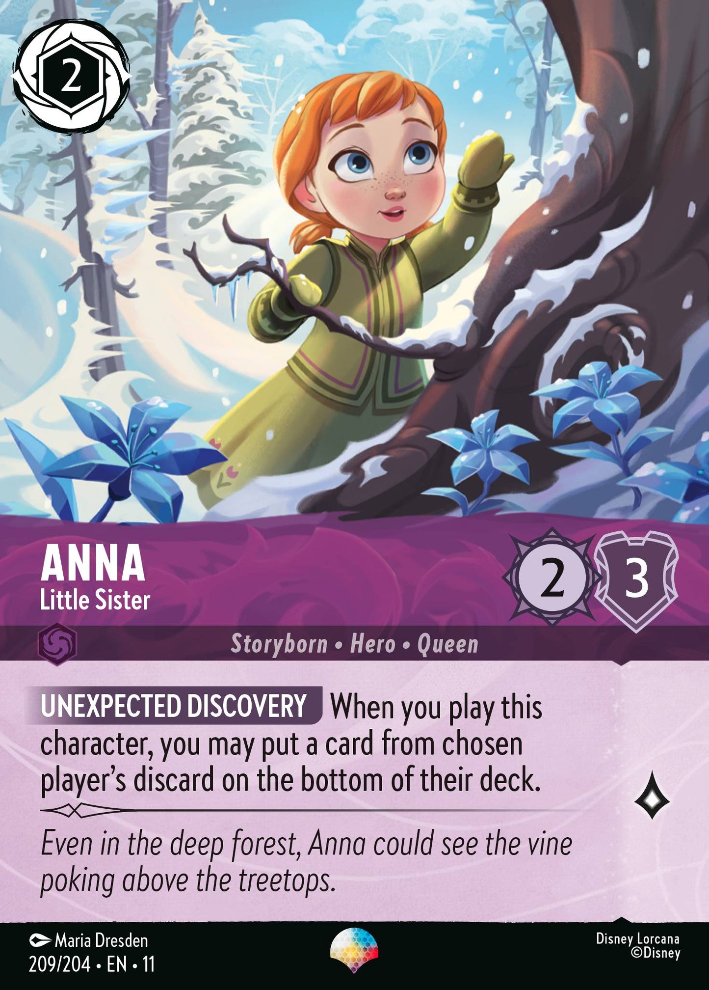 Anna - Little Sister - Winterspell - Epic