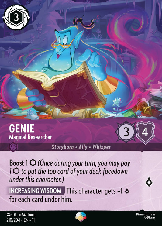 Genie - Magical Researcher - Winterspell - Epic