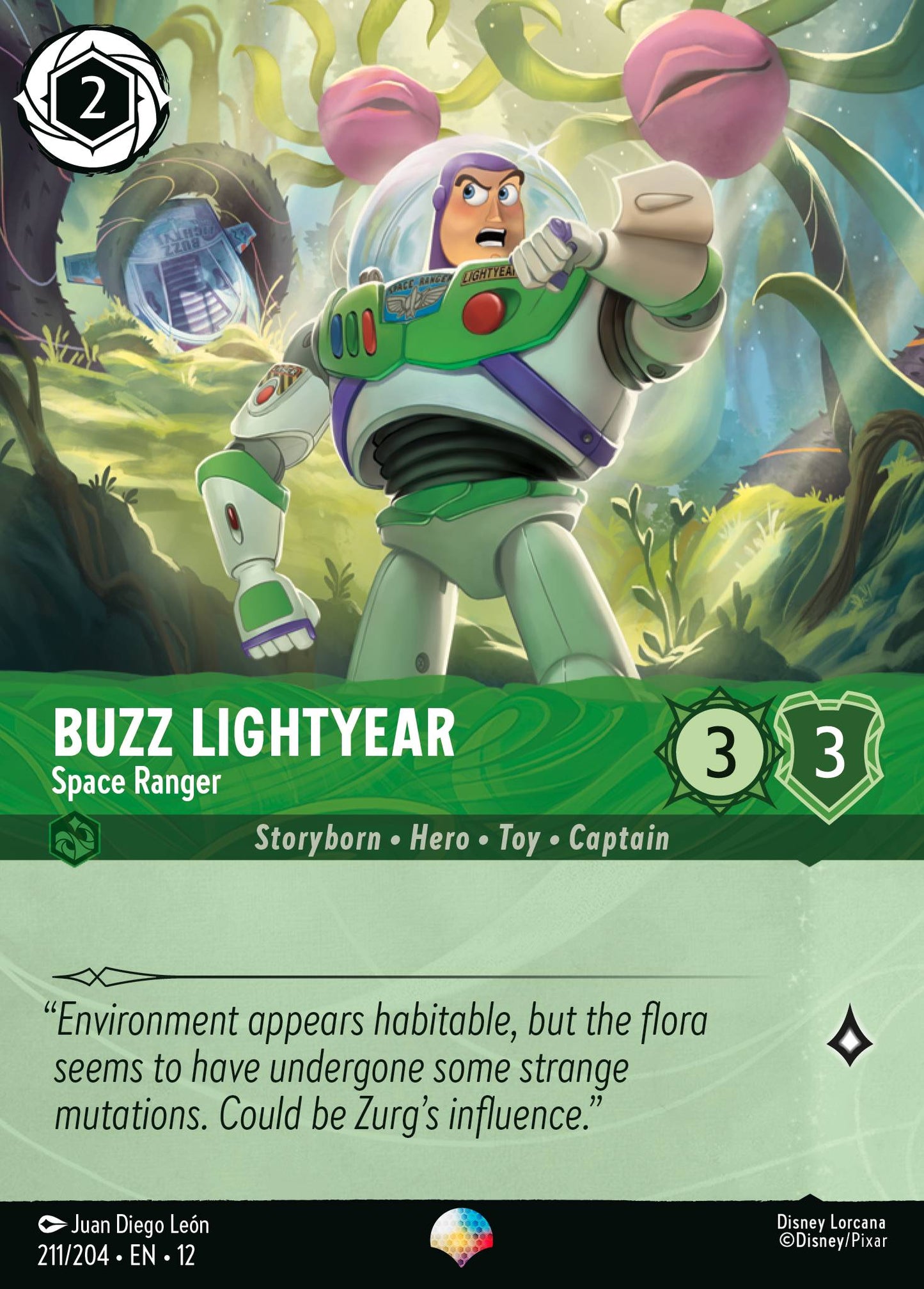 Buzz Lightyear - Space Ranger (Epic) - Disney Lorcana