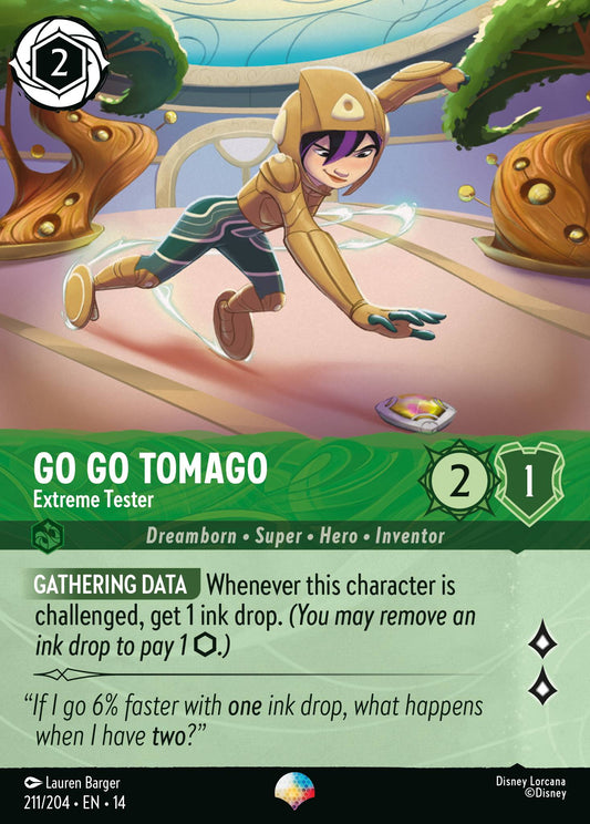 Go Go Tomago - Extreme Tester (Epic) - Disney Lorcana