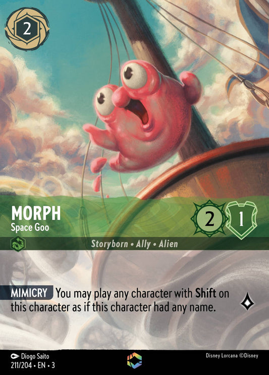 Morph - Space Goo (Enchanted) - Enchanted Lorcana Holofoil Card