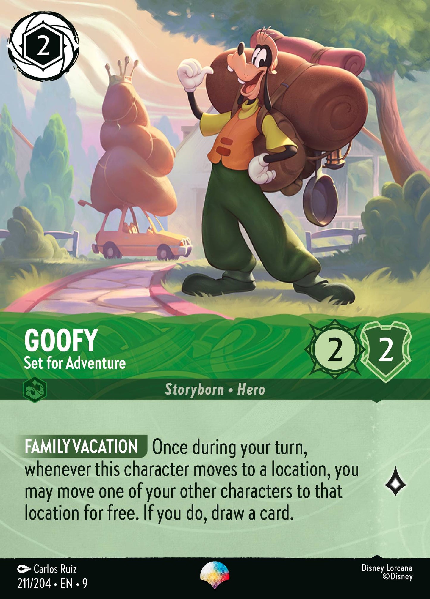 Goofy - Set for Adventure - Fabled - Epic