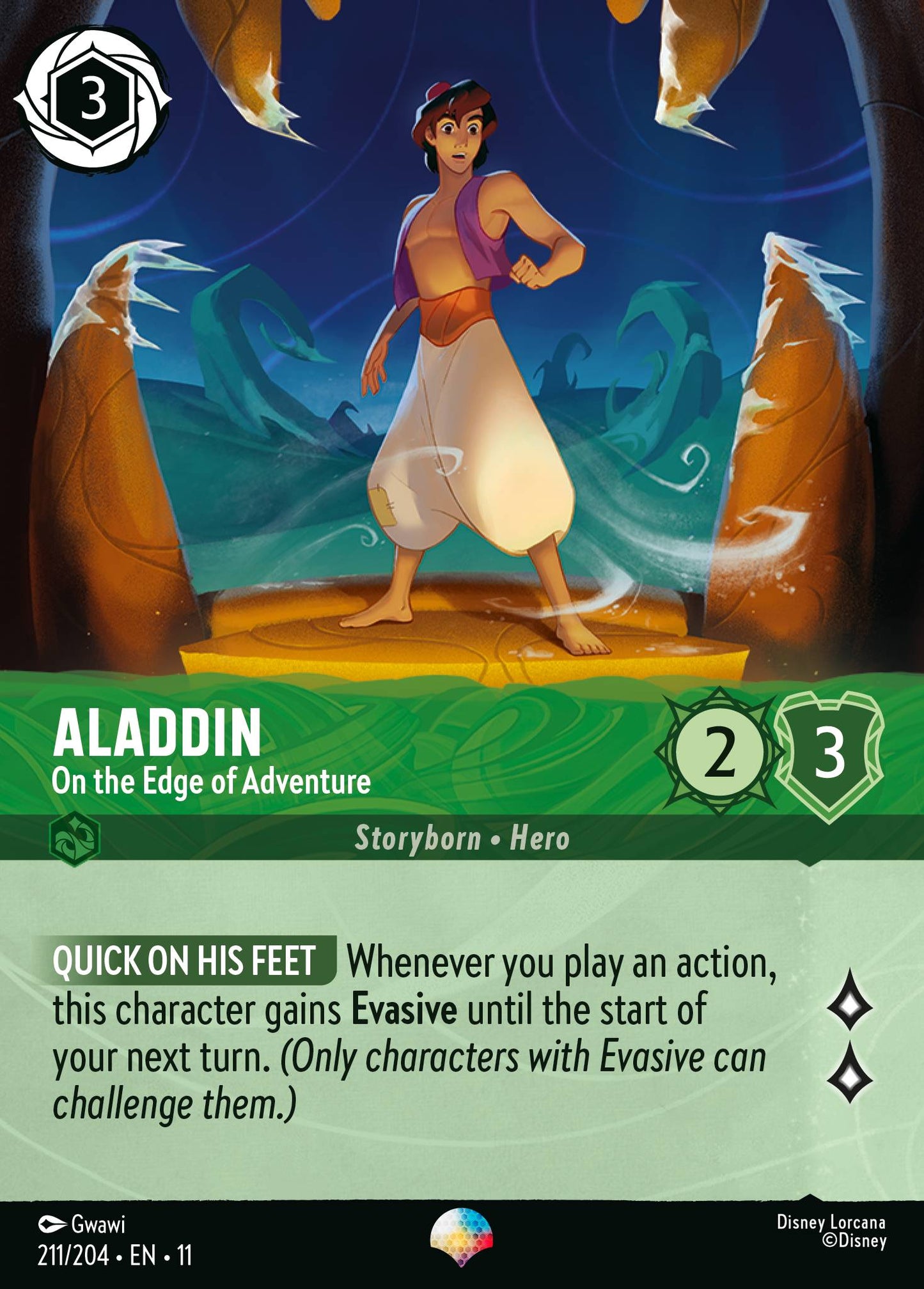 Aladdin - On the Edge of Adventure - Winterspell - Epic