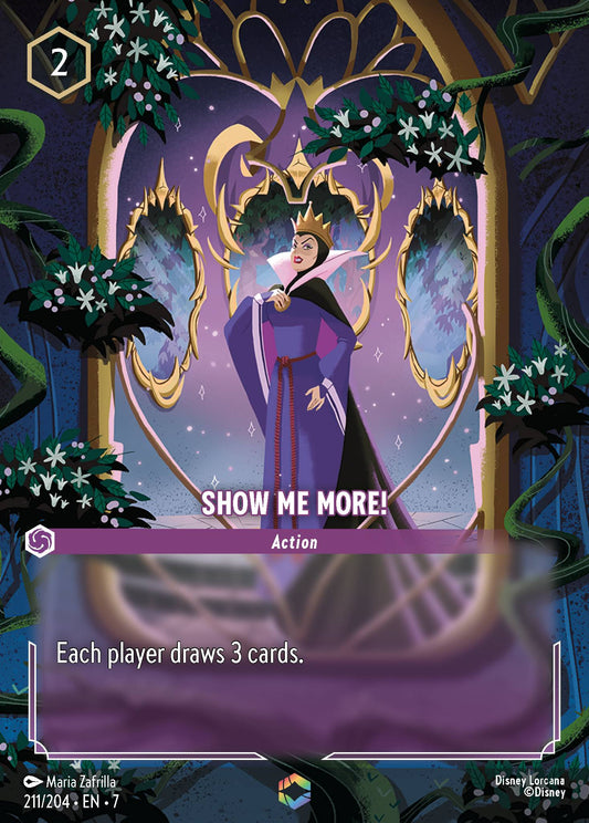Show Me More! (Enchanted) - Enchanted Lorcana Holofoil Card