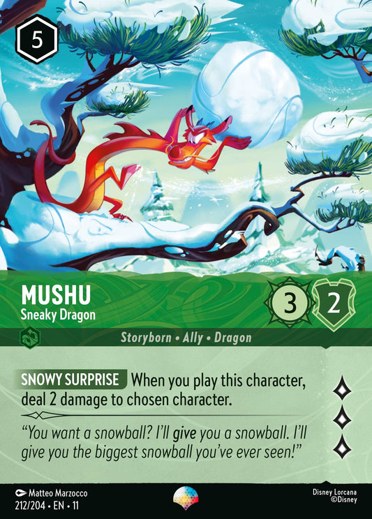 Mushu - Sneaky Dragon - Winterspell - Epic