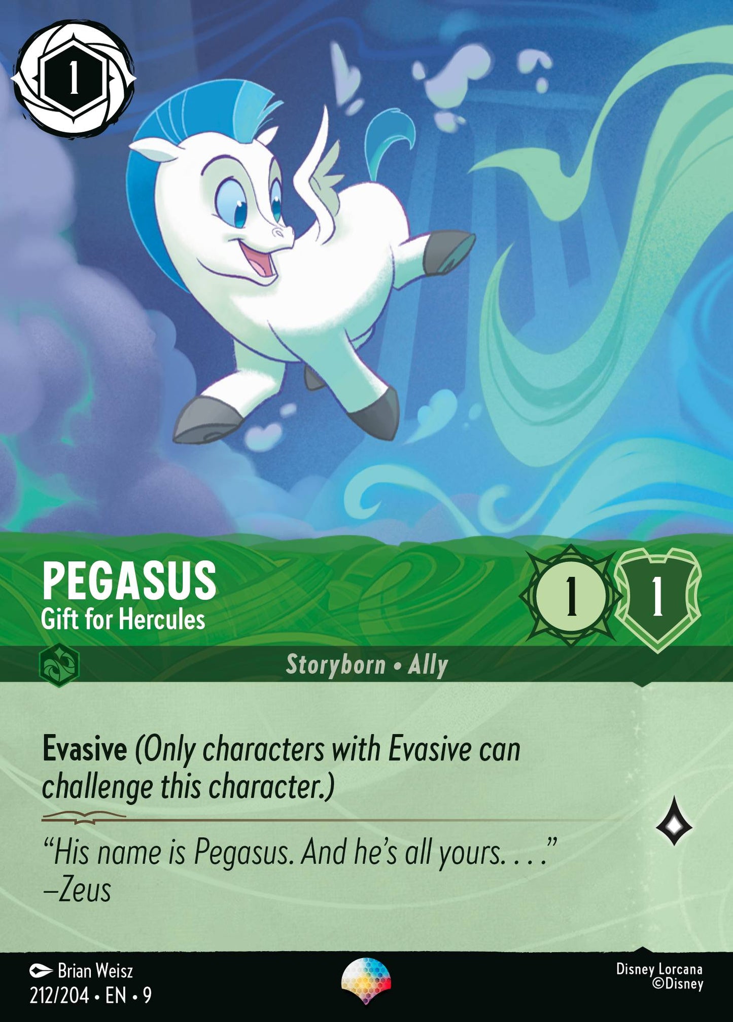 Pegasus - Gift for Hercules - Fabled - Epic