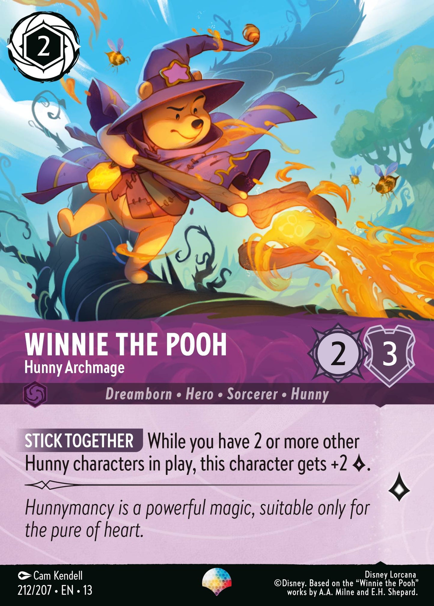 Winnie the Pooh - Hunny Archmage (Epic) - Disney Lorcana