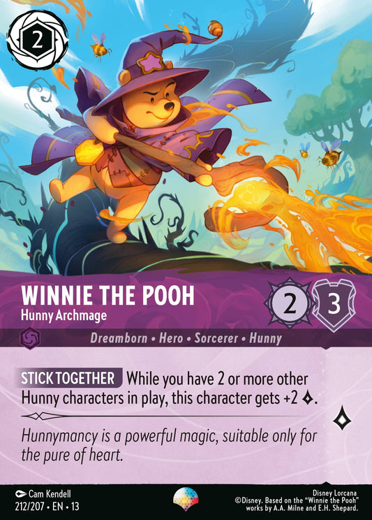 Winnie the Pooh - Hunny Archmage (Epic) - Disney Lorcana