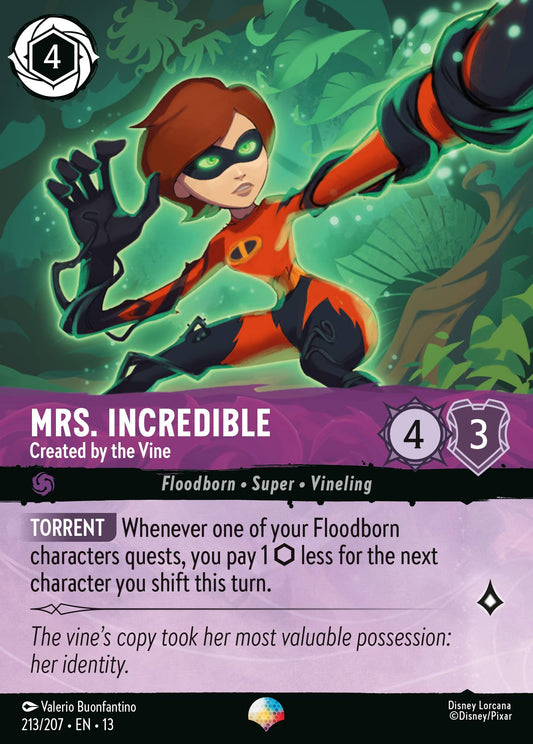 Mrs. Incredible - Created by the Vine (Epic) - Disney Lorcana