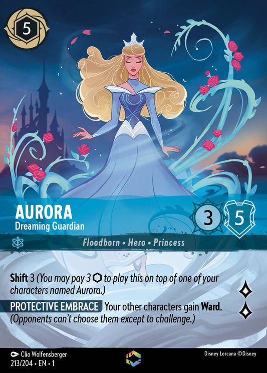 Aurora - Dreaming Guardian (Enchanted) - Enchanted Lorcana Holofoil Card