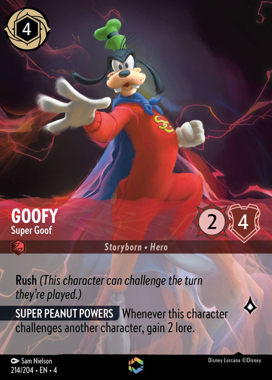 Goofy - Super Goof (Enchanted) - Enchanted Lorcana Holofoil Card