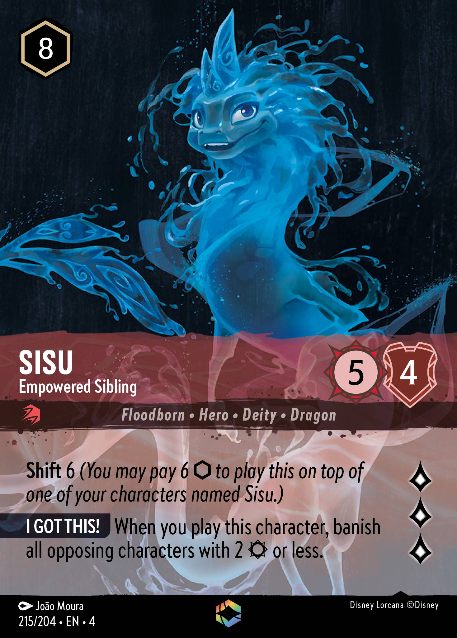 Sisu - Empowered Sibling (Enchanted) - Enchanted Lorcana Holofoil Card