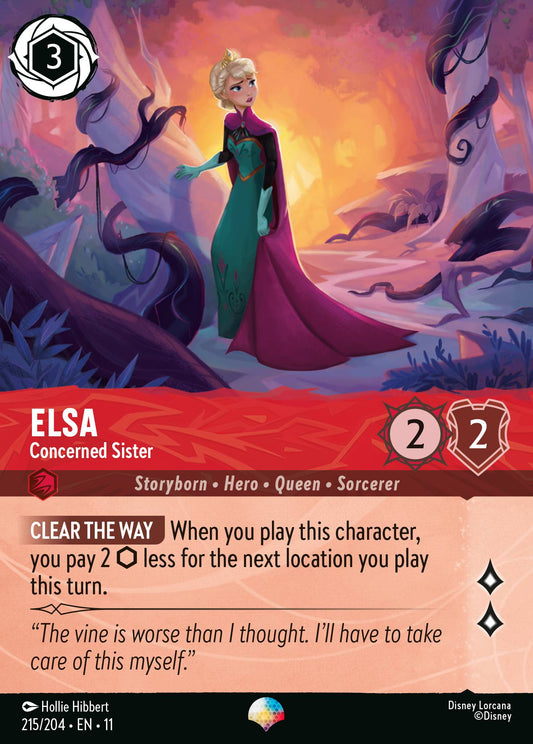 Elsa - Concerned Sister - Winterspell - Epic