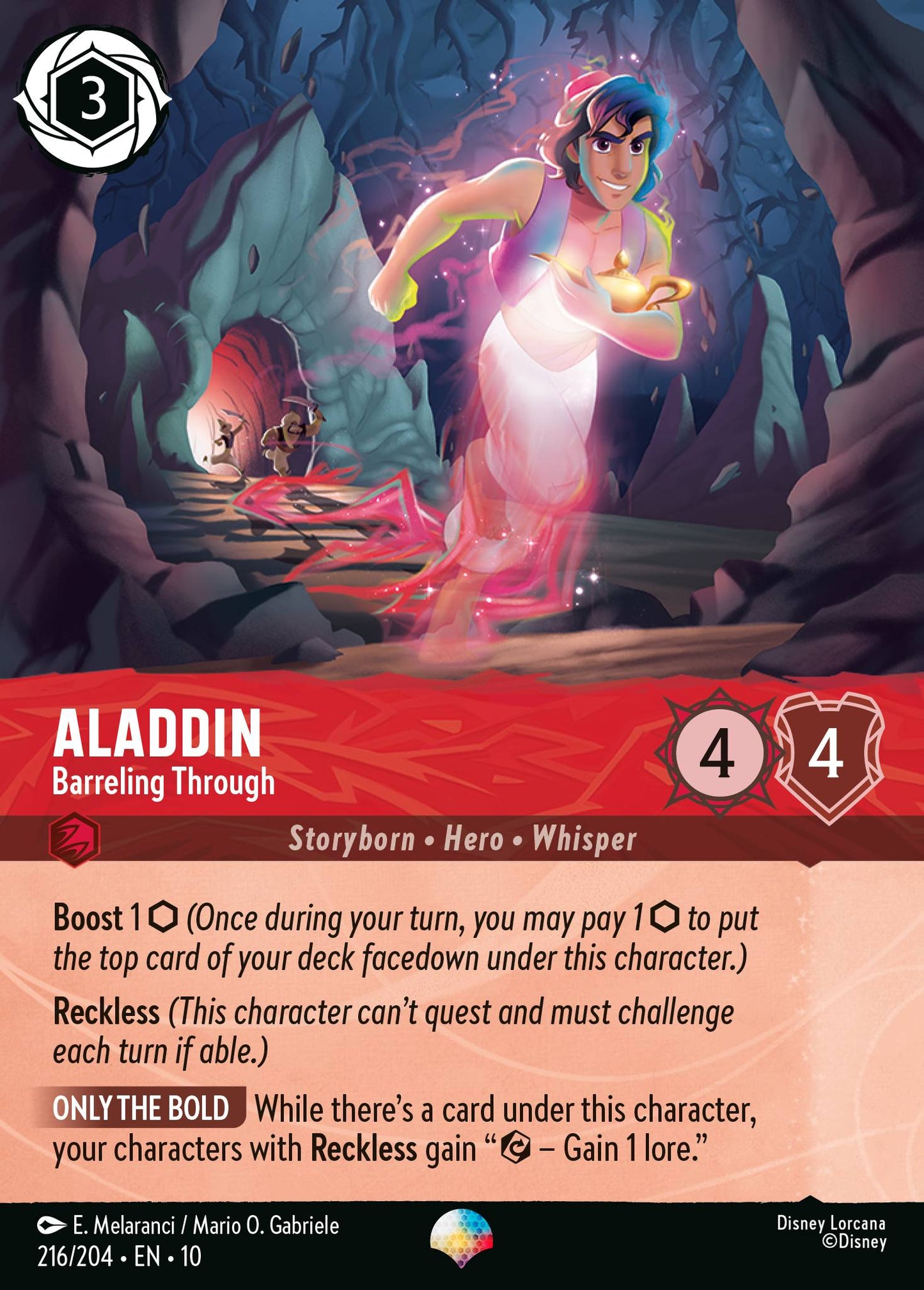 Aladdin - Barreling Through - Whispers in the Well - Epic