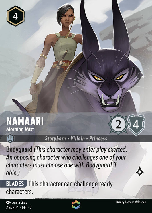 Namaari - Morning Mist (Enchanted) - Enchanted Lorcana Holofoil Card