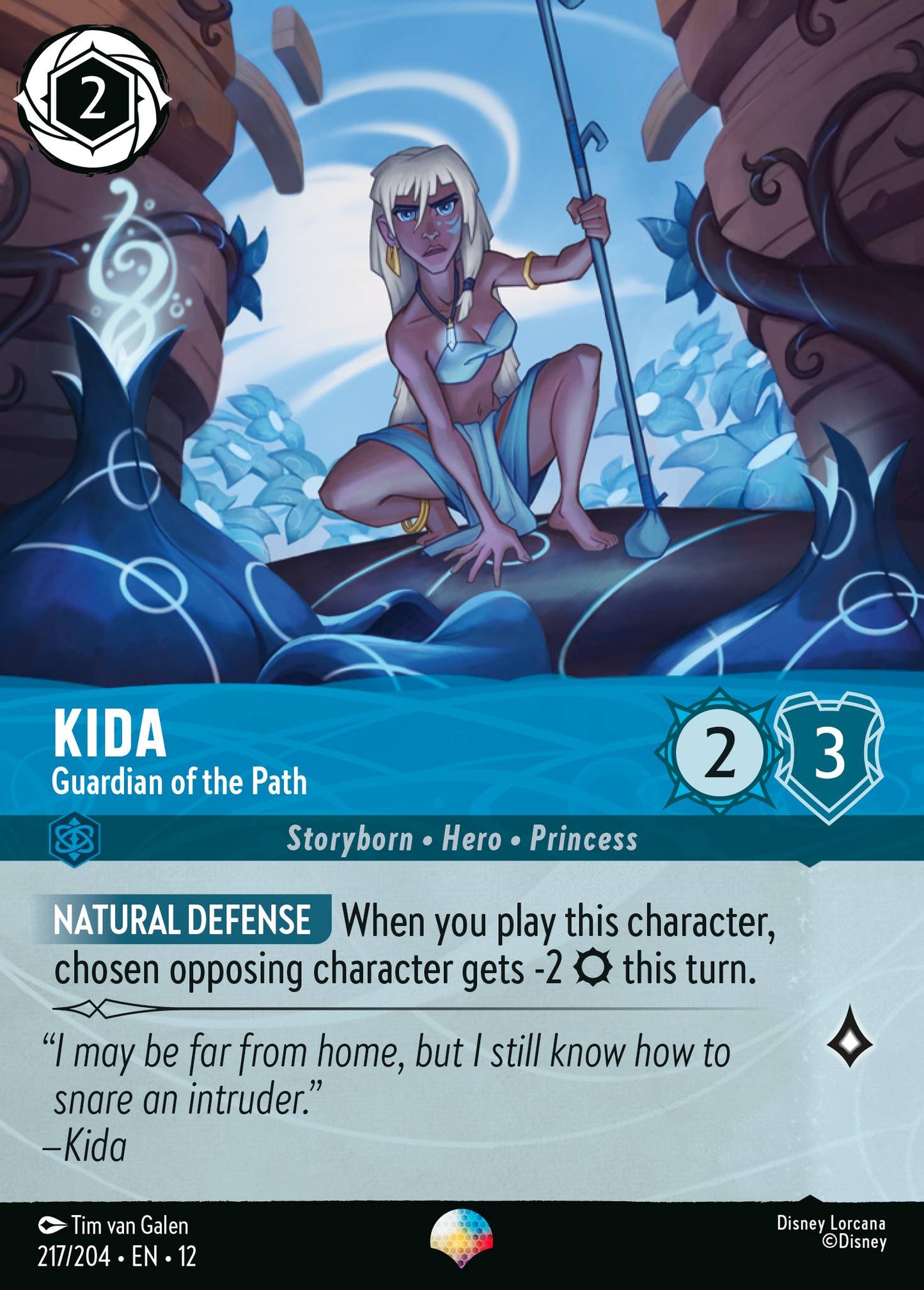 Kida - Guardian of the Path (Epic) - Disney Lorcana