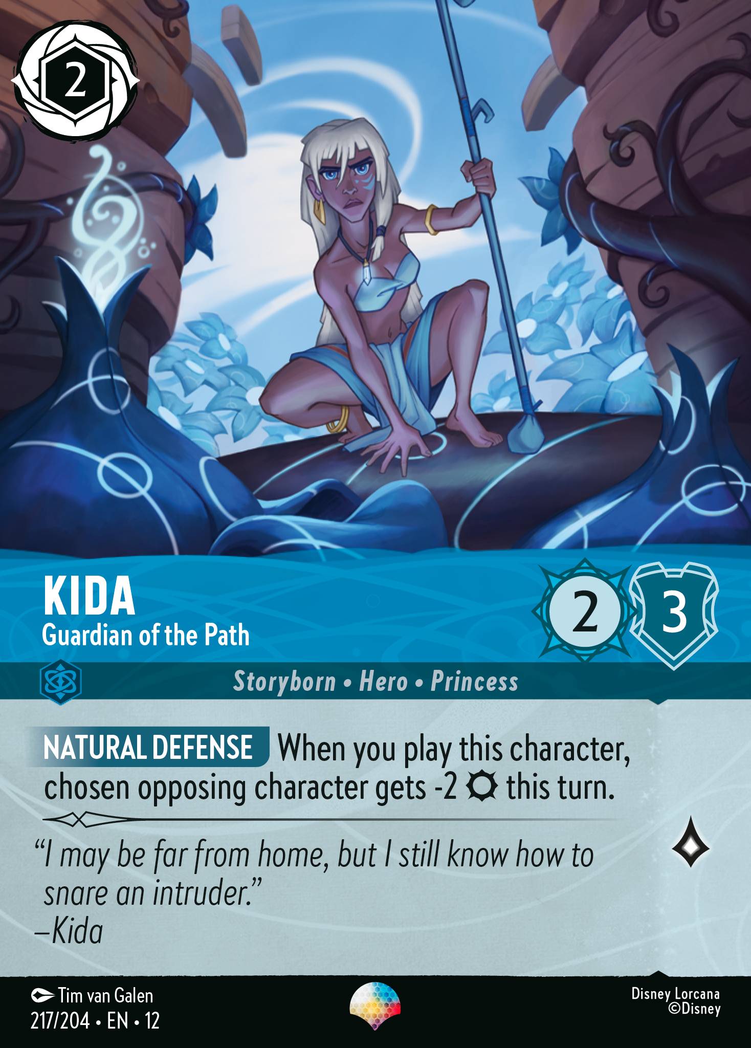 Kida - Guardian of the Path (Epic) - Disney Lorcana