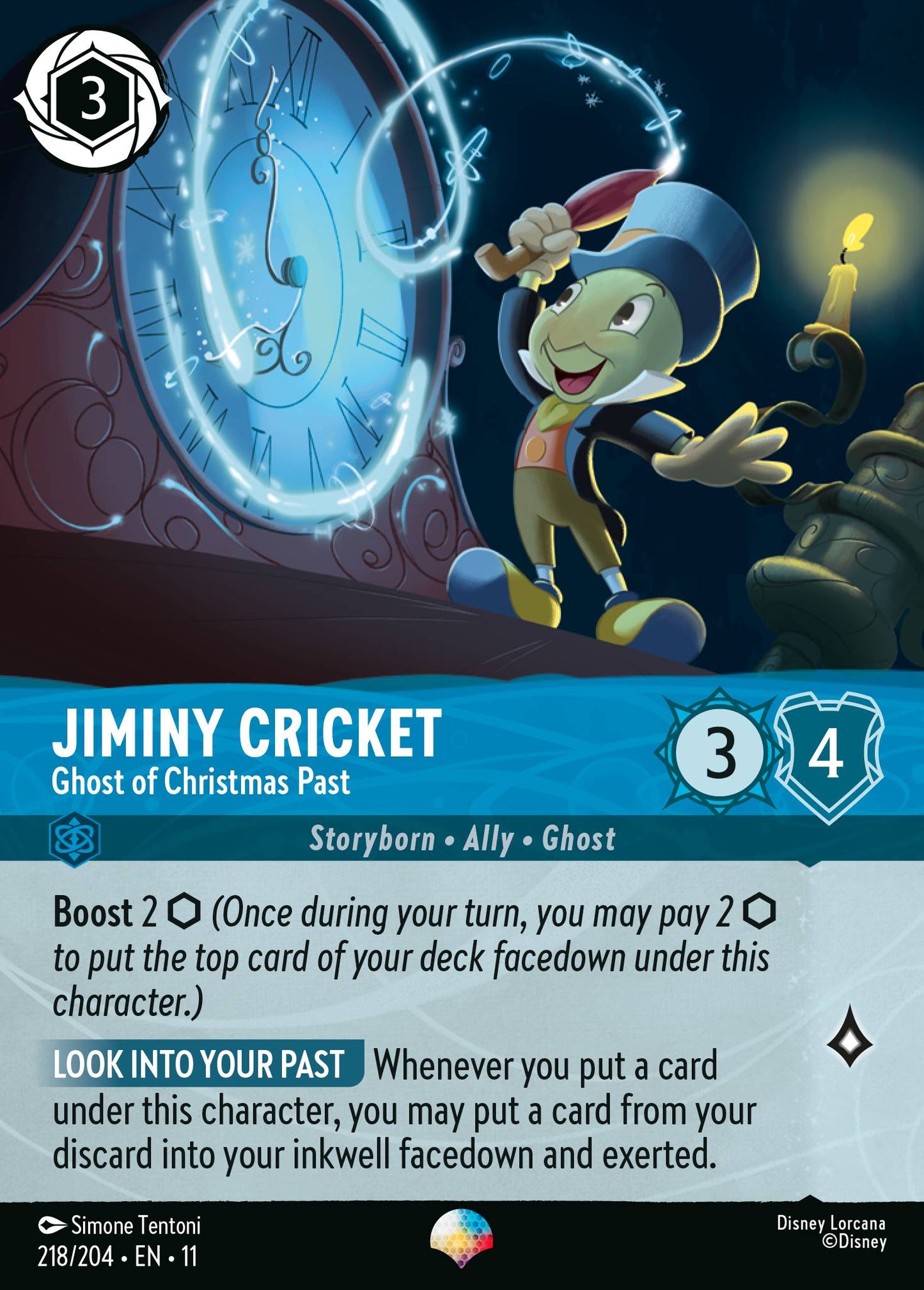 Jiminy Cricket - Ghost of Christmas Past - Winterspell - Epic