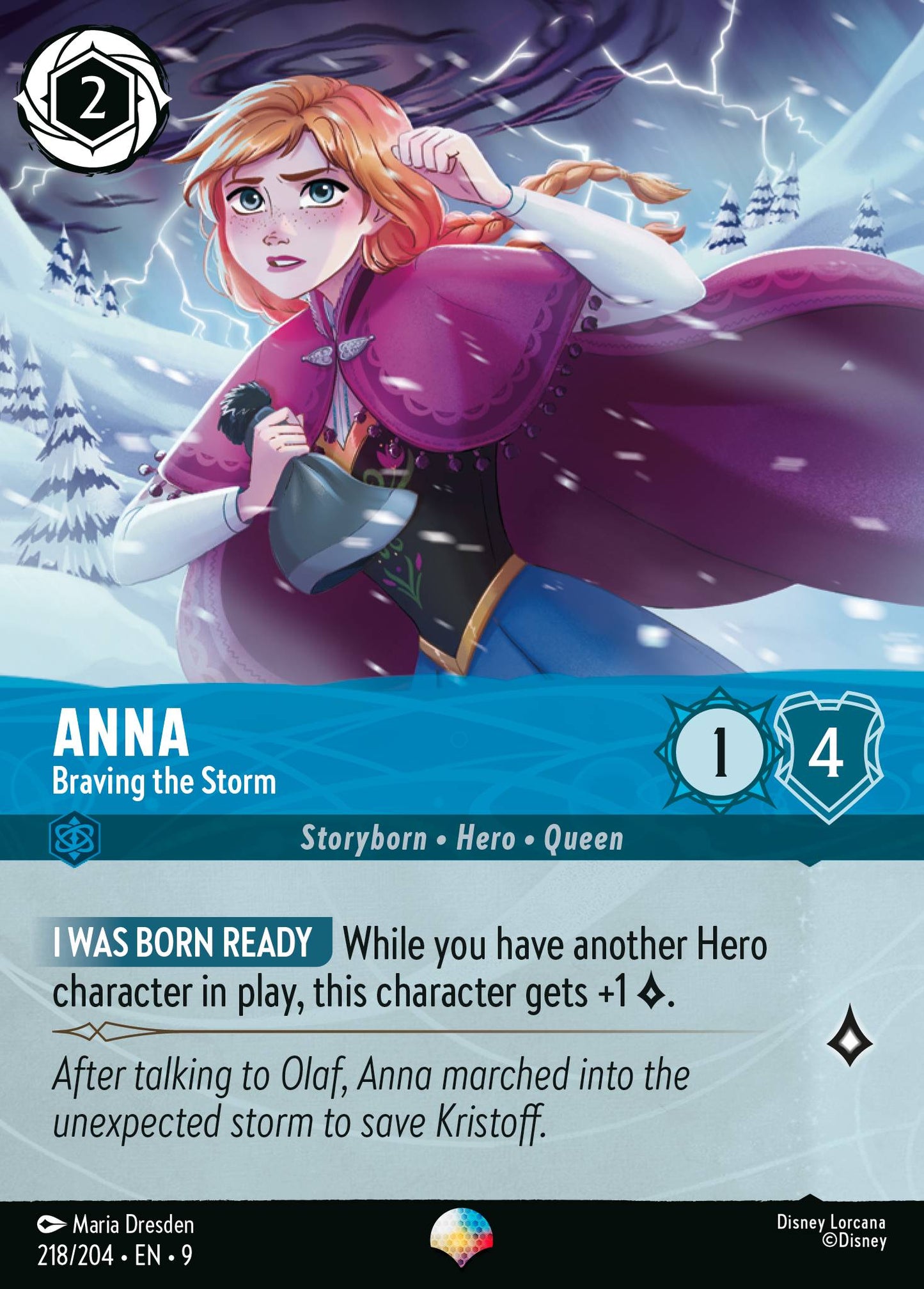 Anna - Braving the Storm - Fabled - Epic