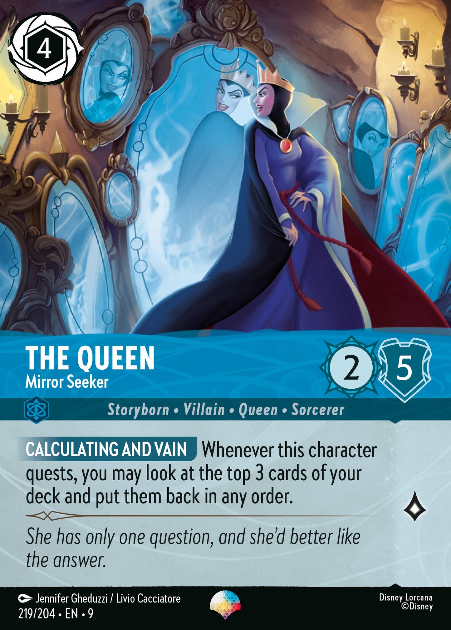 The Queen - Mirror Seeker - Fabled - Epic