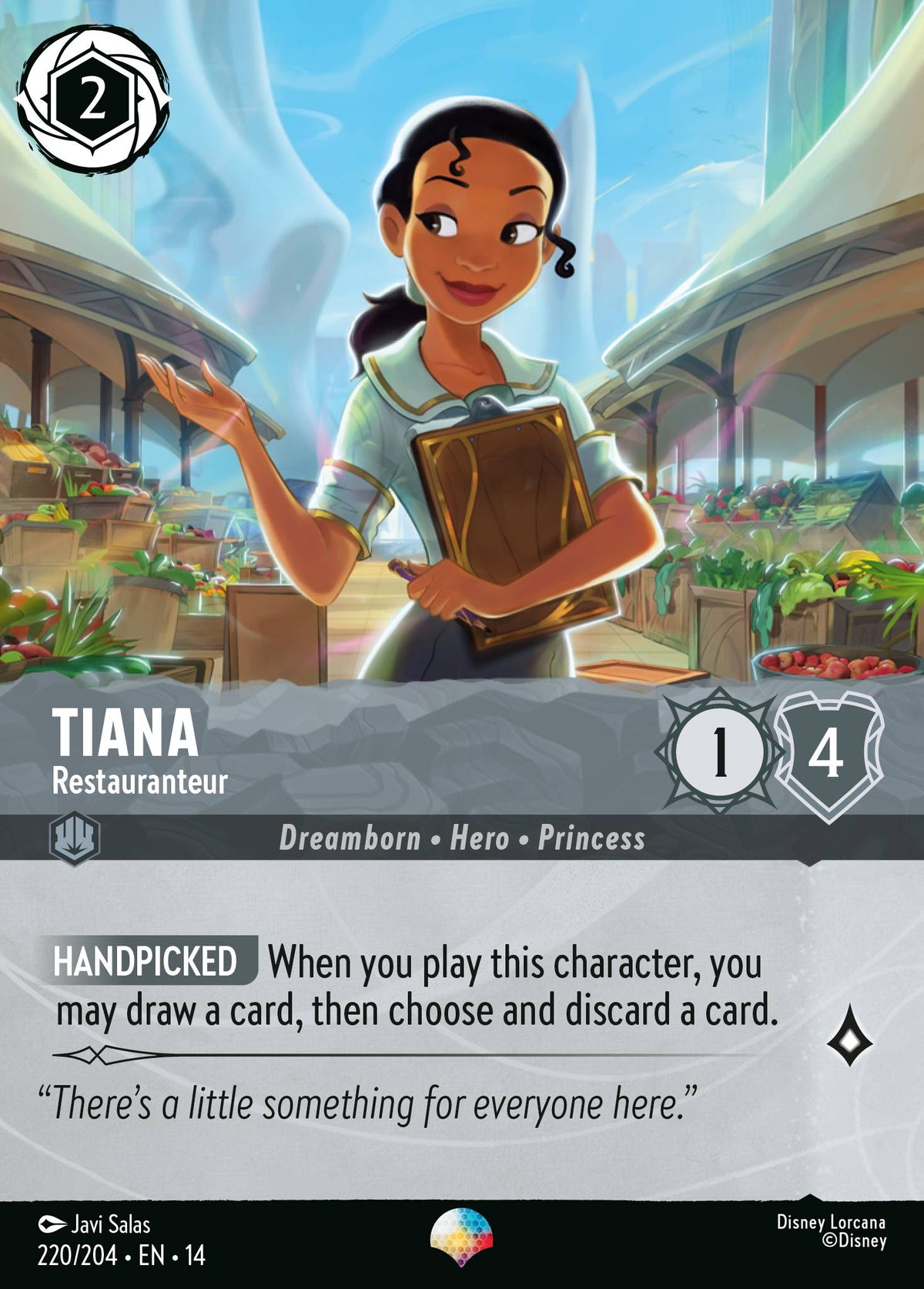 Tiana - Restauranteur (Epic) - Disney Lorcana